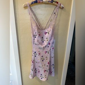 Victoria’s Secret Chemise Gown Lavender Floral